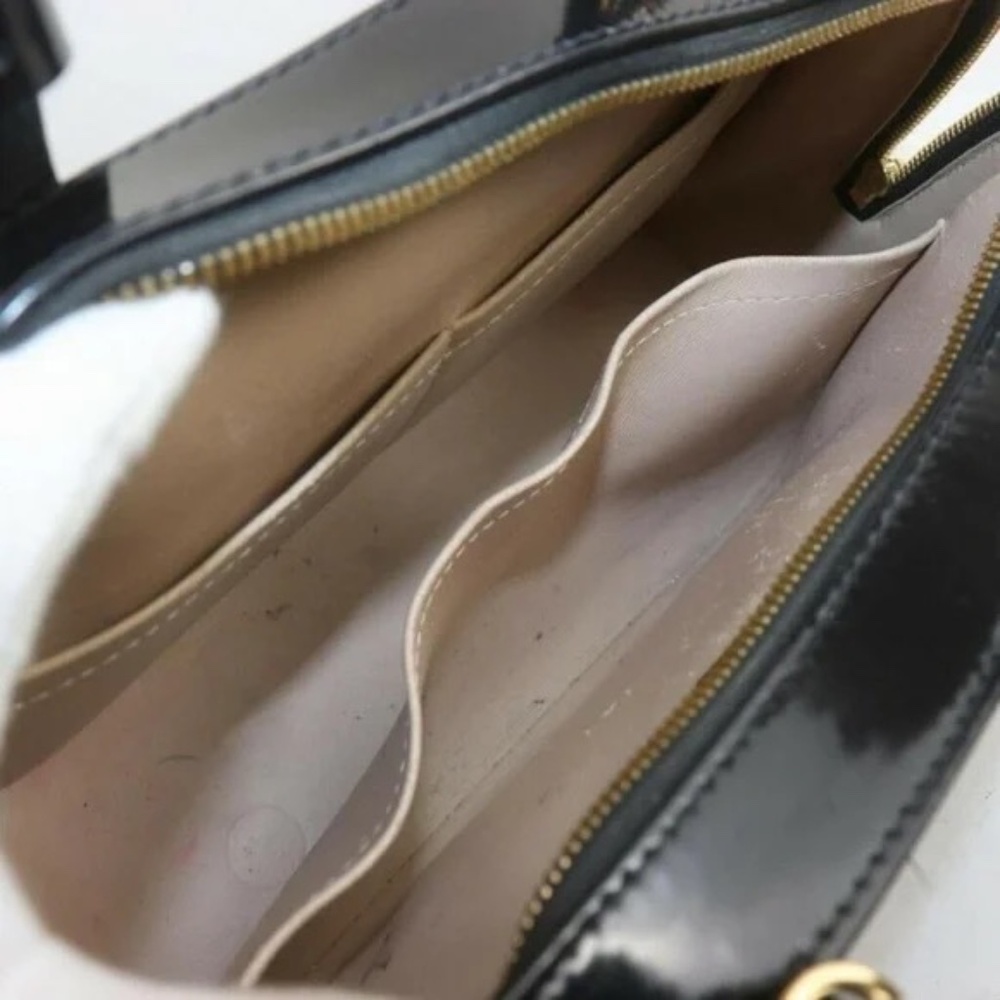 Louis Vuitton Leather/Patent Leather Black Maltage Dora PM - Picture 10 of 12